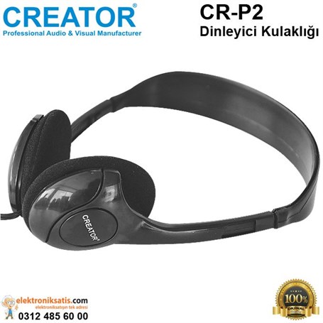 Creator CR-P2 Dinleyici Kulaklığı